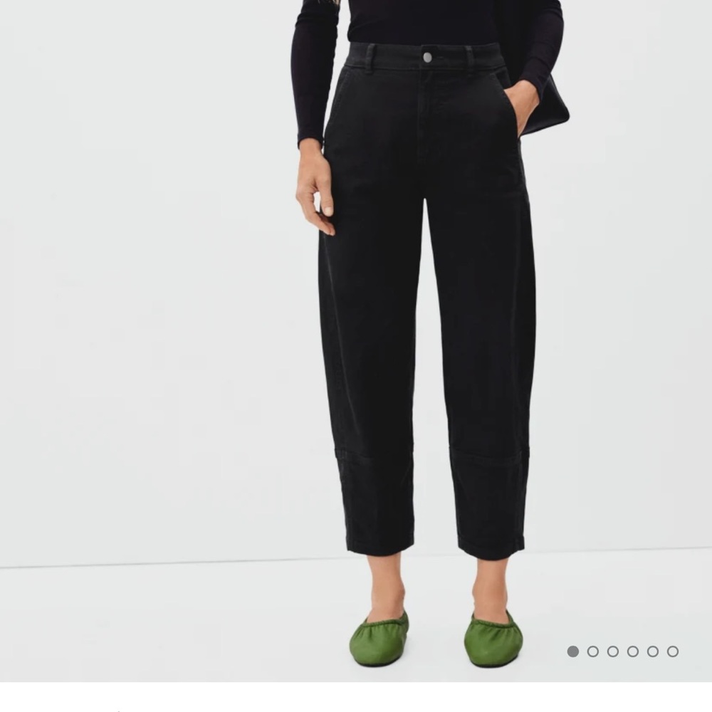 Everlane Utility Barrel Pant - Size 4 Black